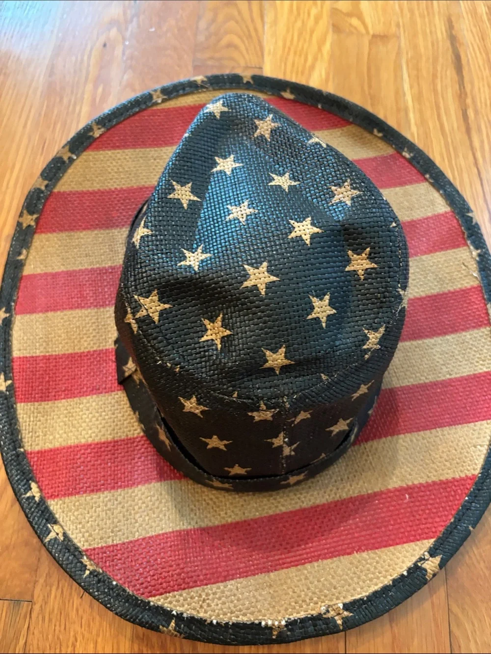 Pugs patriotic cowboy